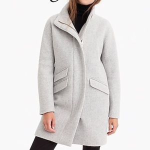 BNWT Jcrew Cocoon coat: Italian stadium-cloth wool